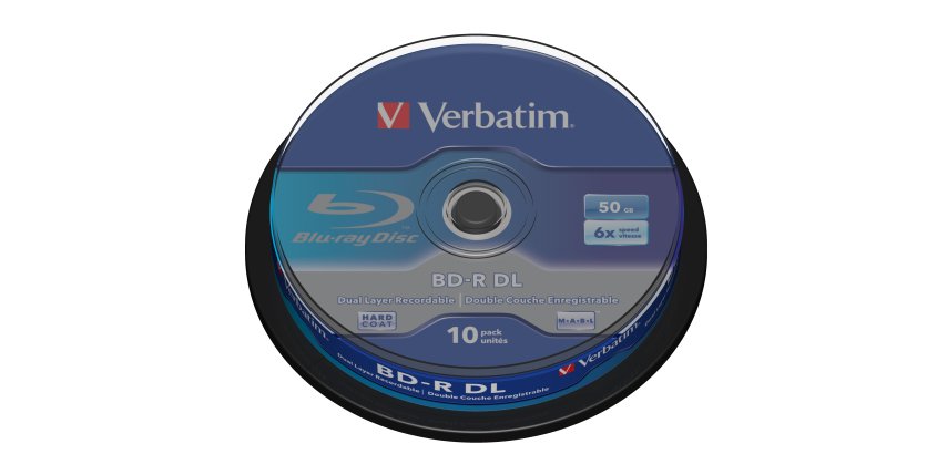 Verbatim - BD-R DL x 10 - 50 GB - Speichermedium