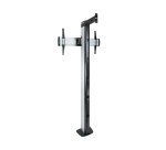 TooQ FS2270M-B soporte para pantalla de señalización 177,8 cm (70") Plata