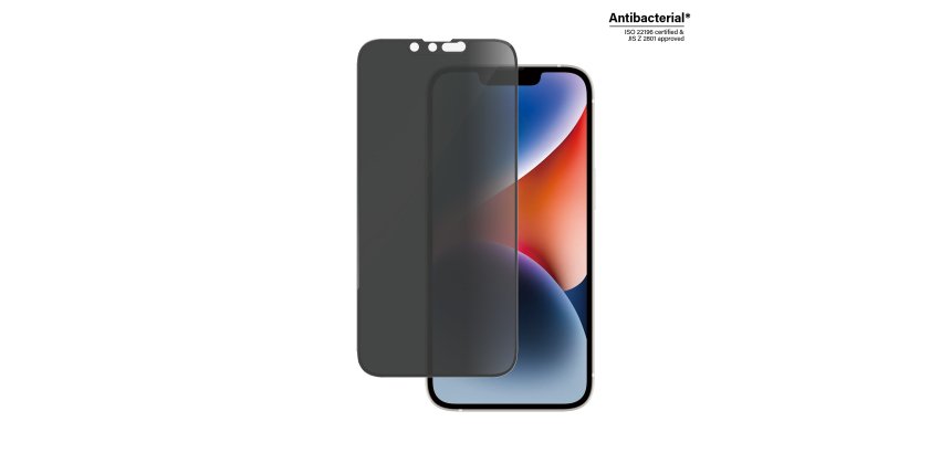 PanzerGlass ® Privacy Screen Protector iPhone 14 | 13 | 13 Pro | Ultra-Wide Fit Protector de pantalla Apple 1 pieza(s)