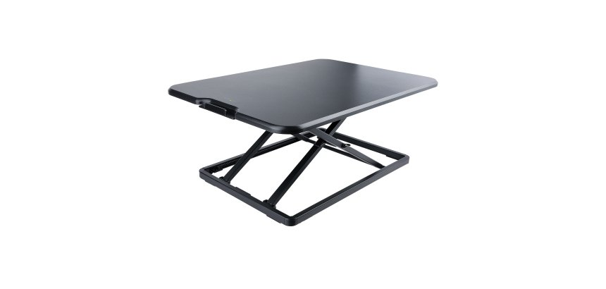 StarTech.com Convertisseur de Bureau Assis Debout - Poste de Travail Assis-Debout - Jusqu'à 8kg - Table de Travail Ajustable - Réhausse de Bureau - Plateforme de Travail Assis Debout - Bureaux Réglables en Hauteur