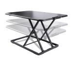 StarTech.com Convertisseur de Bureau Assis Debout - Poste de Travail Assis-Debout - Jusqu'à 8kg - Table de Travail Ajustable - Réhausse de Bureau - Plateforme de Travail Assis Debout - Bureaux Réglables en Hauteur