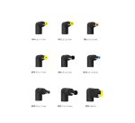 AISENS Cargador 65 W Automatico Universal Multitension Para Portatil Con 9 Conectores + USB-A QC.3.0