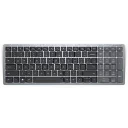 DELL KB740 clavier Bureau RF sans fil + Bluetooth AZERTY Français Gris, Noir