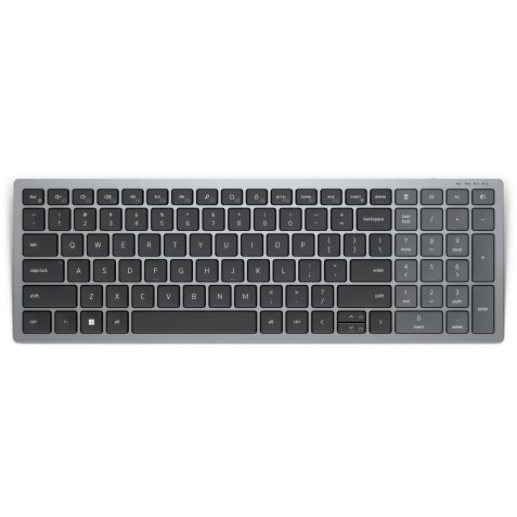 DELL KB740 teclado Oficina RF Wireless + Bluetooth QWERTY Español Gris, Negro