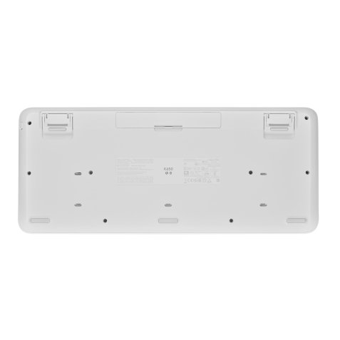 Logitech 920-010968 clavier Bureau Bluetooth AZERTY Français Blanc