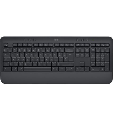 Logitech Signature K650 clavier Bureau Bluetooth QWERTZ Hongrois Graphite