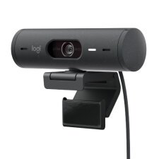 Logitech Brio 500 cámara web 4 MP 1920 x 1080 Pixeles USB-C Grafito