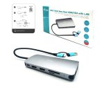 i-tec USB 3.0 USB-C/Thunderbolt 3x Display Metal Nano Dock with LAN + Power Delivery 100 W