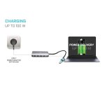 i-tec USB 3.0 USB-C/Thunderbolt 3x Display Metal Nano Dock with LAN + Power Delivery 100 W