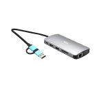 i-tec USB 3.0 USB-C/Thunderbolt 3x Display Metal Nano Dock with LAN + Power Delivery 100 W
