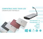 i-tec USB 3.0 USB-C/Thunderbolt 3x Display Metal Nano Dock with LAN + Power Delivery 100 W