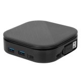 Targus DOCK116GLZ base para portátil y replicador de puertos Alámbrico USB 3.2 Gen 2 (3.1 Gen 2) Type-C Negro