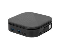 Targus DOCK116GLZ base para portátil y replicador de puertos Alámbrico USB 3.2 Gen 2 (3.1 Gen 2) Type-C Negro