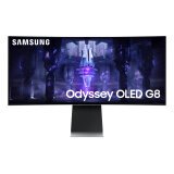 Samsung G85SB écran plat de PC 86,4 cm (34") 3440 x 1440 pixels UltraWide Quad HD OLED Argent