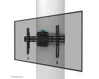Neomounts WL30S-910BL16 Support de pilier pour écran 40-75" - fixe - verrouillable - diam. 25-100 cm - portrait
