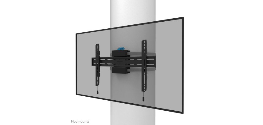 Neomounts WL30S-910BL16 Support de pilier pour écran 40-75" - fixe - verrouillable - diam. 25-100 cm