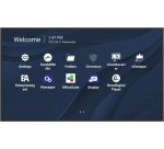 Viewsonic CDE4330 Écran d'affichage dynamique 109,2 cm (43") Wifi 450 cd/m² 4K Ultra HD Noir Intégré dans le processeur Android 11
