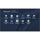 Viewsonic CDE4330 affichage de messages 109,2 cm (43") Wifi 450 cd/m² 4K Ultra HD Noir Intégré dans le processeur Android 11