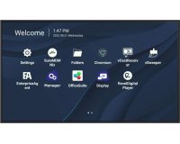 Viewsonic CDE7530 Écran d'affichage dynamique 190,5 cm (75") Wifi 450 cd/m² 4K Ultra HD Noir Intégré dans le processeur Android 11