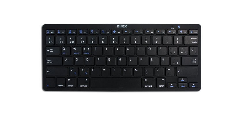 Nilox Teclado Bluetooth Negro