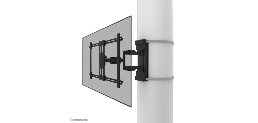 Neomounts WL40S-910BL16 Support de pilier pour écran 40-70" - orientable - diam. 25-100 cm