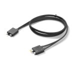 Lenovo 4X91K16970 Câble Thunderbolt 0,7 m 40 Gbit/s Noir