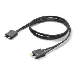 Lenovo 4X91K16970 Câble Thunderbolt 0,7 m 40 Gbit/s Noir