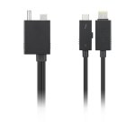 Lenovo 4X91K16970 Câble Thunderbolt 0,7 m 40 Gbit/s Noir