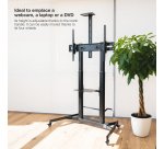 TooQ ZEUS 2,54 m (100") Negro