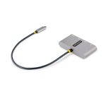 StarTech.com Hub USB-C à 3 ports avec Ethernet - 3x USB-A - USB 3.0 5Gbps - Alimentation par Bus - Hub USB Thunderbolt 3 - Adaptateur USB C Ethernet - Splitter USB-C vers USB-A - Adaptateur de Voyage