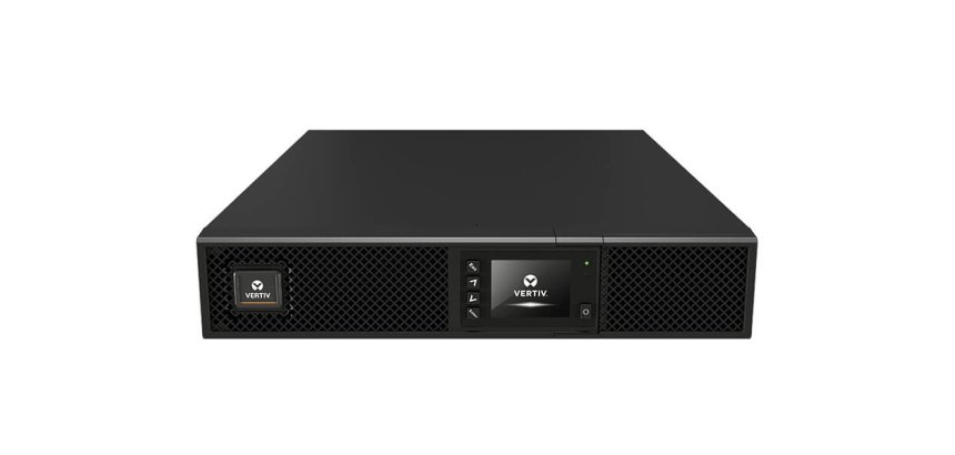 Vertiv Liebert GXT5-1000IRT2UXL alimentation d'énergie non interruptible Double-conversion (en ligne) 1 kVA 1000 W 8 sortie(s) CA