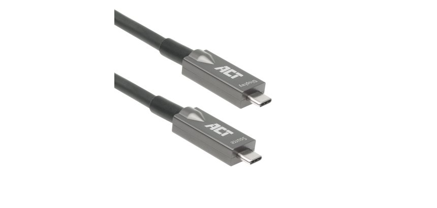 ACT USB-C 3.2 Gen2 Active Optical Cable (AOC) aansluitkabel, 10m