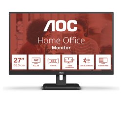 AOC 27E3UM écran plat de PC 68,6 cm (27") 1920 x 1080 pixels Full HD Noir