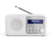 Sharp DR-P420(WH) Tokyo Portable Digital Radio
