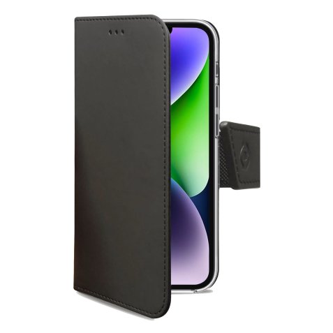 Celly Wally mobile phone case 17 cm (6.7") Wallet case Black
