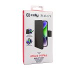 Celly Wally mobile phone case 17 cm (6.7") Wallet case Black