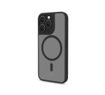 Celly Magmatt funda para teléfono móvil 15,5 cm (6.1") Negro, Transparente