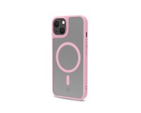 Celly Magmatt mobile phone case 15.5 cm (6.1") Cover Pink, Transparent