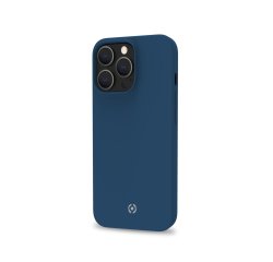 Celly Cromo funda para teléfono móvil 15,5 cm (6.1") Azul
