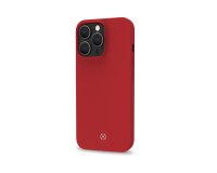 Celly Cromo funda para teléfono móvil 17 cm (6.7") Rojo