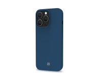 Celly Cromo funda para teléfono móvil 17 cm (6.7") Azul