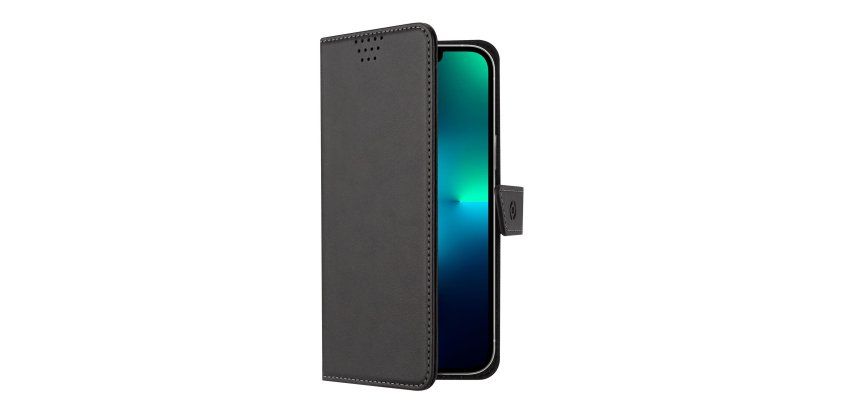 Celly Wallymag mobile phone case 17 cm (6.7") Wallet case Black