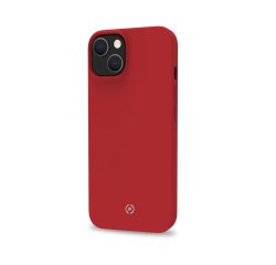 Celly Cromo funda para teléfono móvil 17 cm (6.7") Rojo