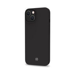 Celly Cromo funda para teléfono móvil 17 cm (6.7") Negro