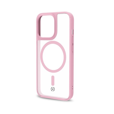 Celly Magmatt mobile phone case 17 cm (6.7") Cover Pink, Transparent