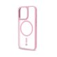 Celly Magmatt mobile phone case 17 cm (6.7") Cover Pink, Transparent
