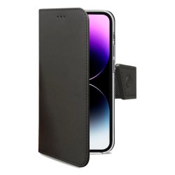 Celly Wally mobile phone case 17 cm (6.7") Wallet case Black