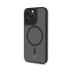 Celly Magmatt mobile phone case 17 cm (6.7") Cover Black, Transparent