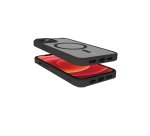 Celly Magmatt funda para teléfono móvil 17 cm (6.7") Negro, Transparente