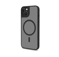 Celly Magmatt funda para teléfono móvil 17 cm (6.7") Negro, Transparente